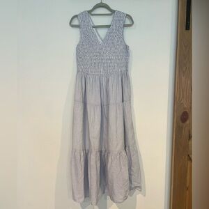 Ophelia Roe smocked maxi dress women’s medium